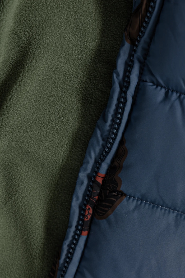 Băieți United Colors of Benetton geaca copii 23ANGN03E.P.Seasonal albastru