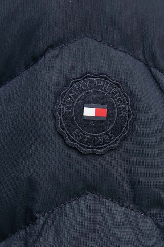 Kurtka puchowa Tommy Hilfiger granatowy WW0WW42622