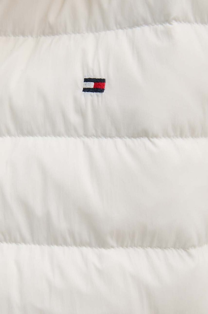 Péřová bunda Tommy Hilfiger béžová WW0WW42350