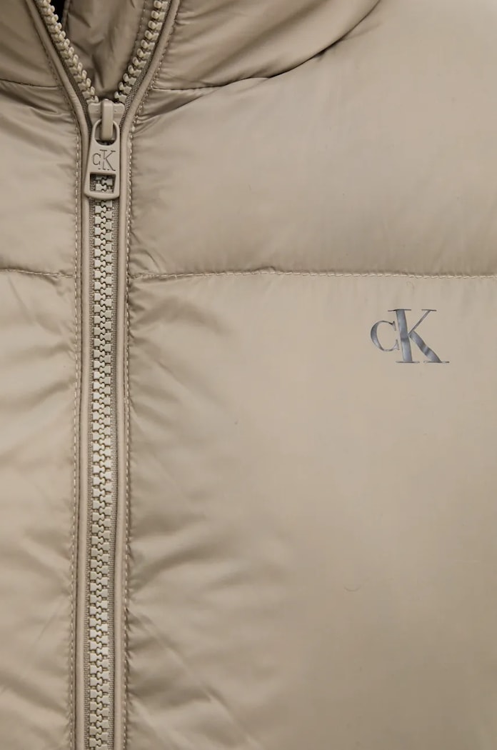 Calvin Klein Jeans geaca de puf J20J223577 verde