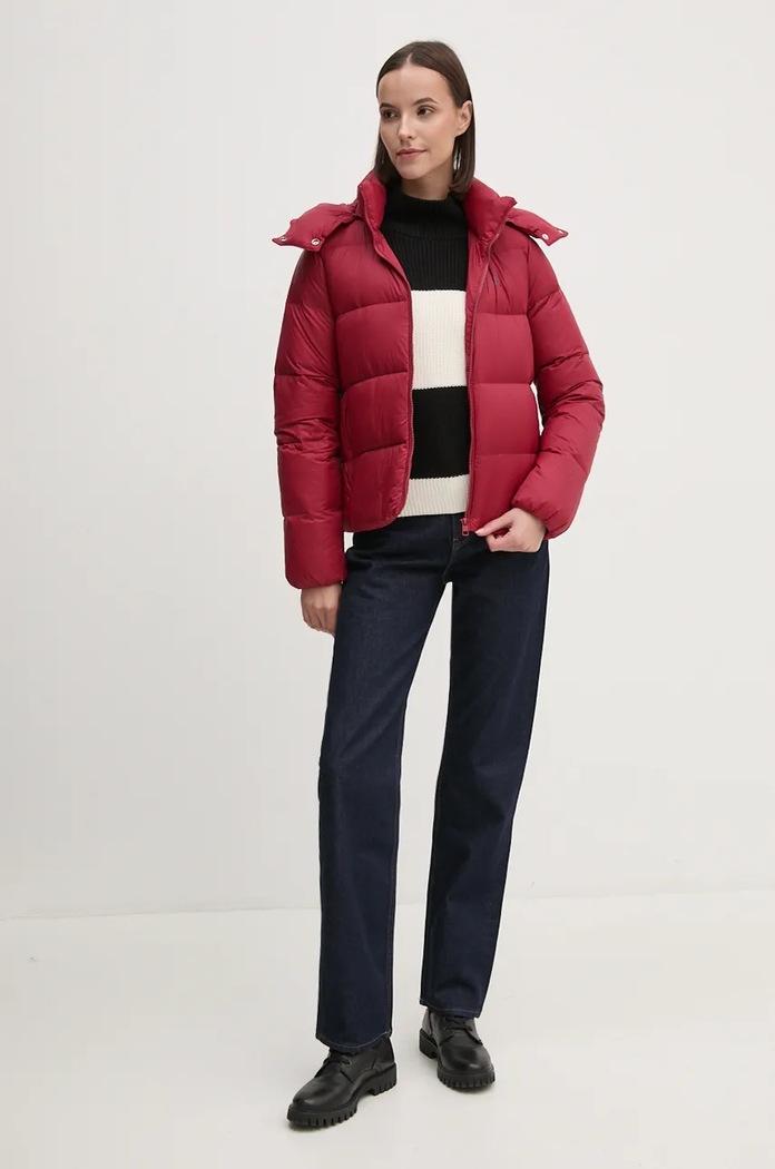 Pernata jakna Calvin Klein Jeans J20J223571 bordo NC24