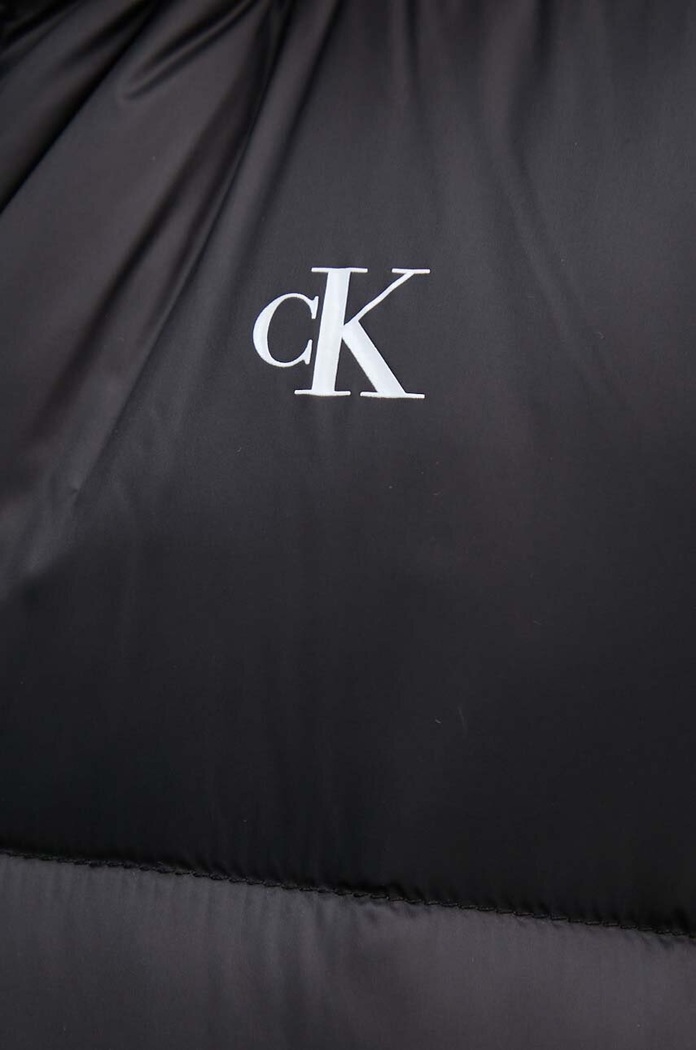 Μπουφάν με επένδυση από πούπουλα Calvin Klein Jeans J20J223571 μαύρο