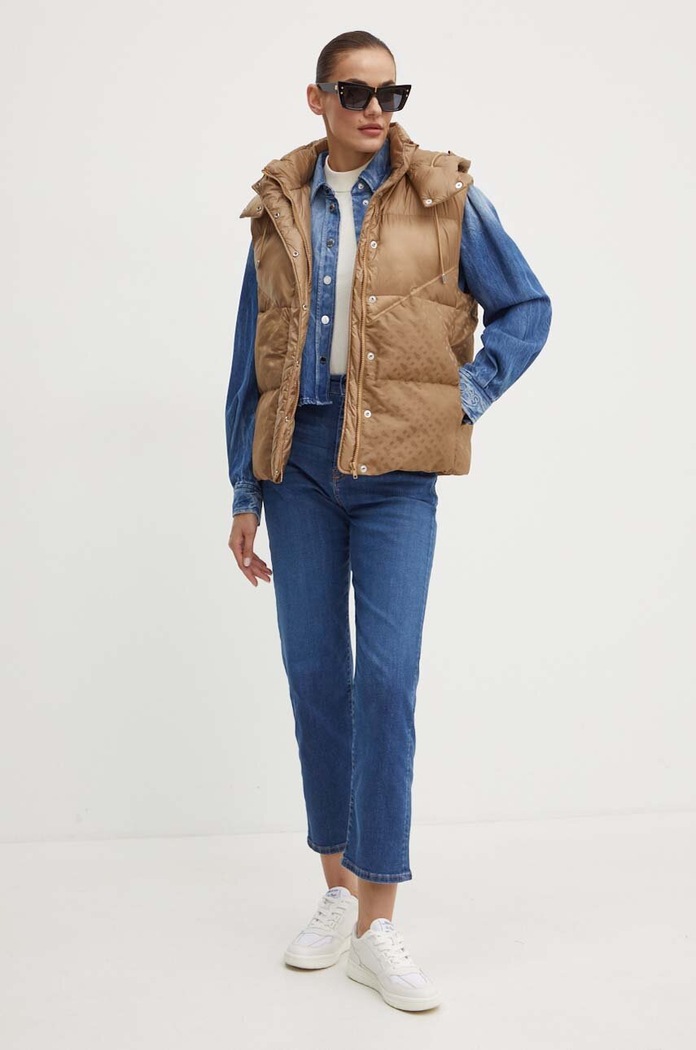 Rifľová košeľa Boss Orange 50518242 modrá AW24