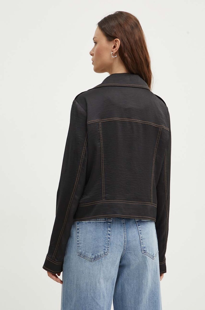 Ρούχα Μπουφάν Dkny P4ECT080 μαύρο