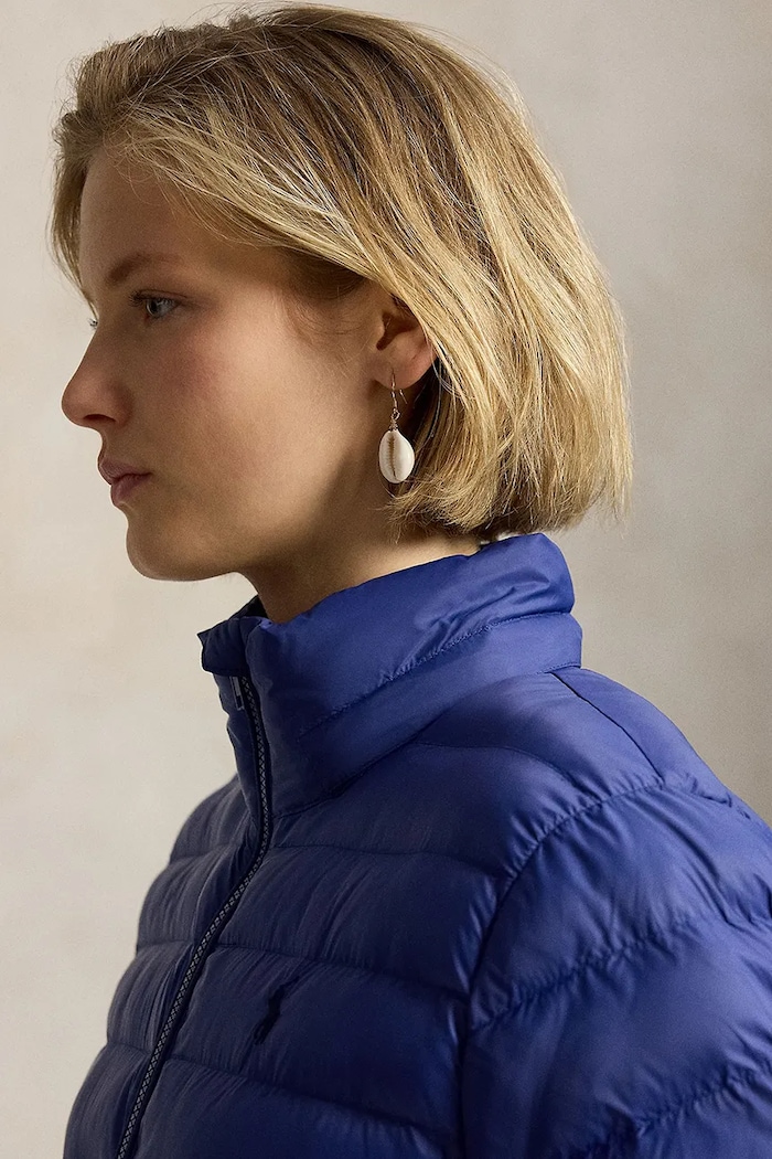 Polo Ralph Lauren Kurtka pikowana damska 211958932 niebieski AW25