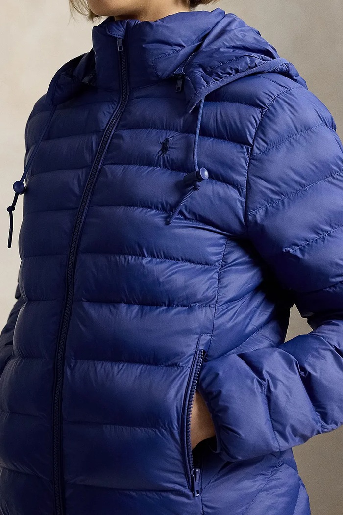 Geacă matlasată pentru femei Polo Ralph Lauren 211958932 albastru