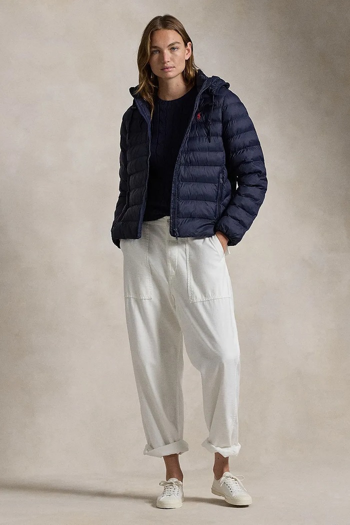 Odzież Polo Ralph Lauren Kurtka 211958932 granatowy