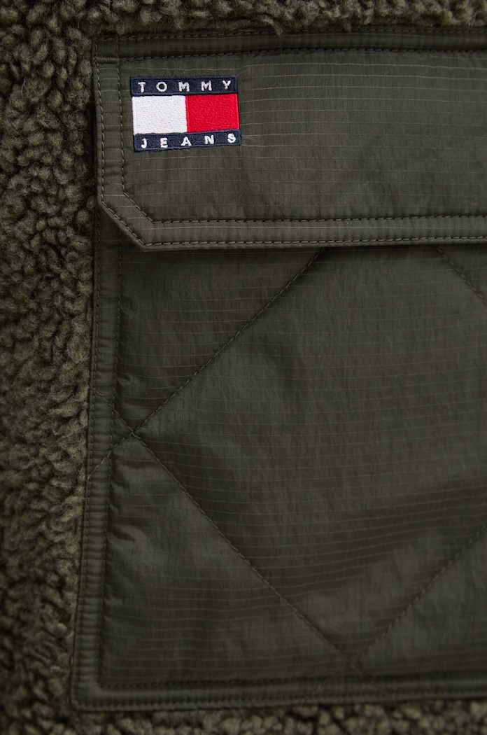 Bunda Tommy Jeans DW0DW18303 zelená