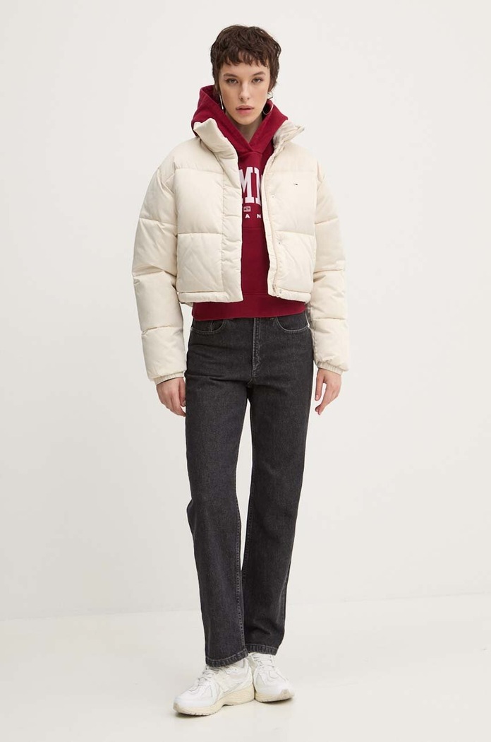 Tommy Jeans Μπουφάν Tommy Jeans DW0DW18292 μπεζ AW24