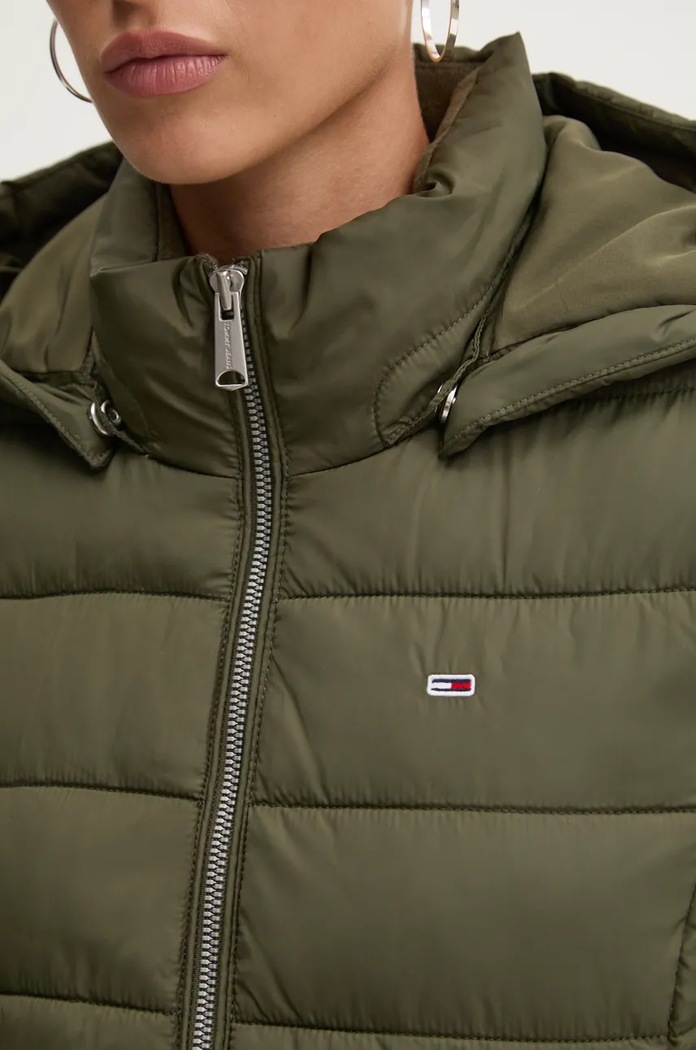 Bunda Tommy Jeans DW0DW18311 zelená