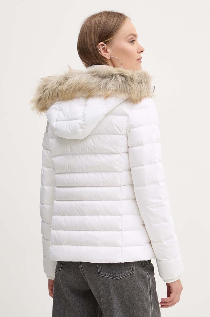 Odzież Tommy Jeans kurtka puchowa DW0DW18312 biały