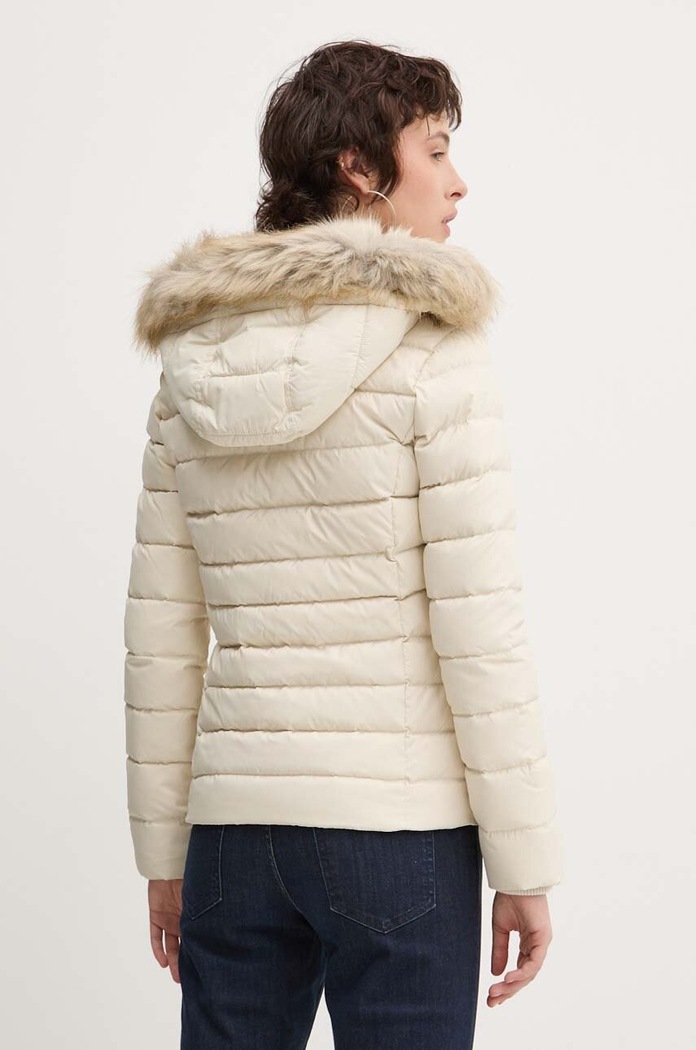 Odzież Tommy Jeans kurtka puchowa DW0DW18312 beżowy