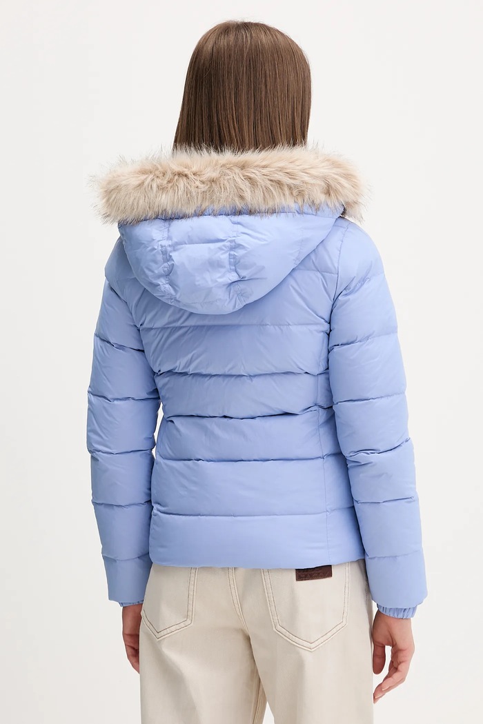 Odjeća Pernata jakna Tommy Jeans DW0DW18312 ljubičasta