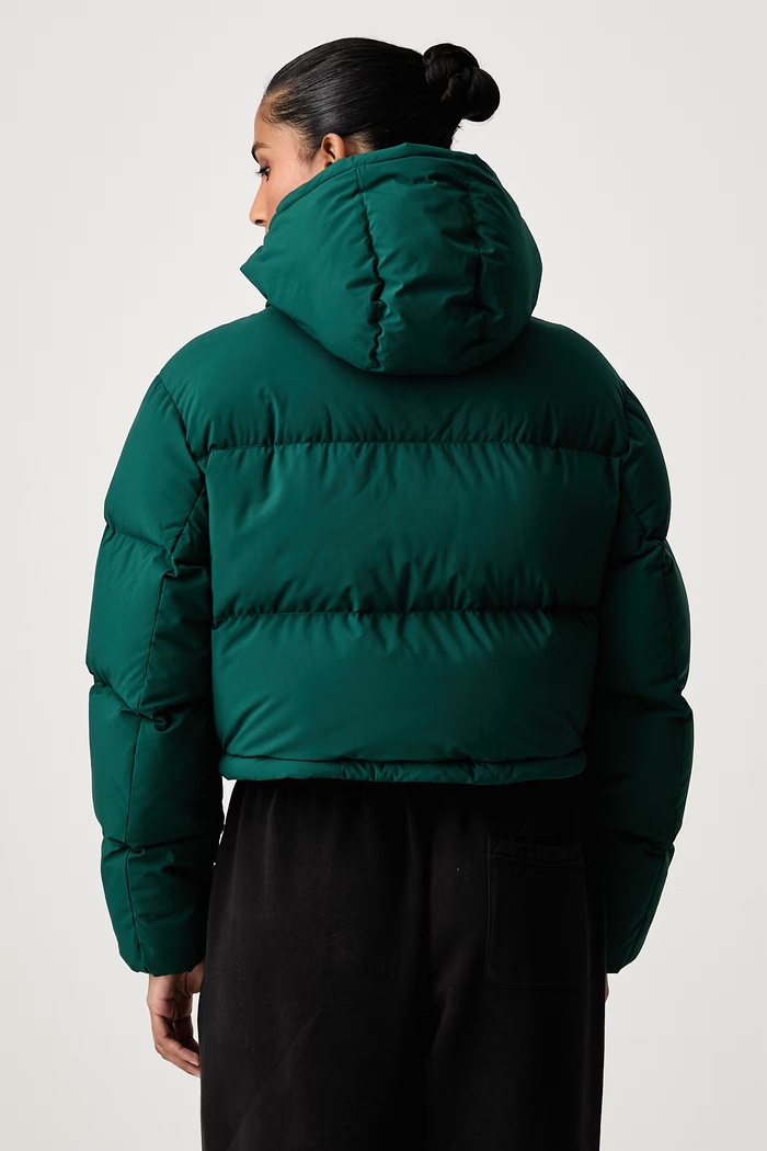 Odzież Tommy Jeans Kurtka puchowa damska DW0DW18609 zielony