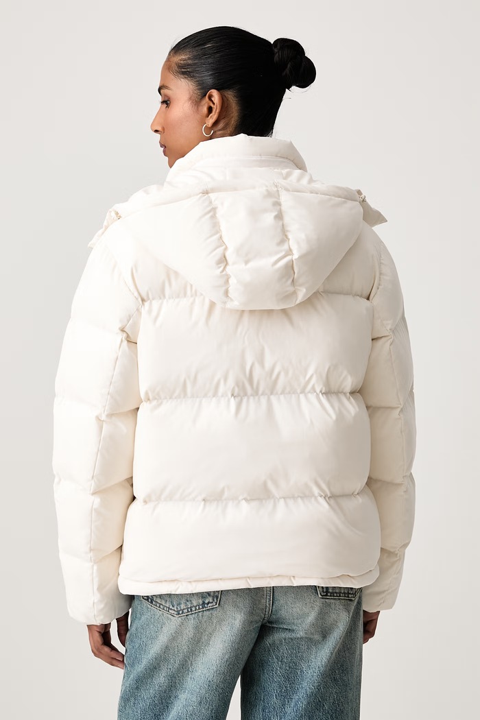 Odzież Tommy Jeans Kurtka puchowa damska DW0DW18610 beżowy