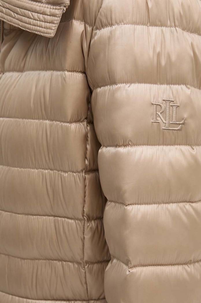 Пухова куртка Lauren Ralph Lauren бежевий 297951267