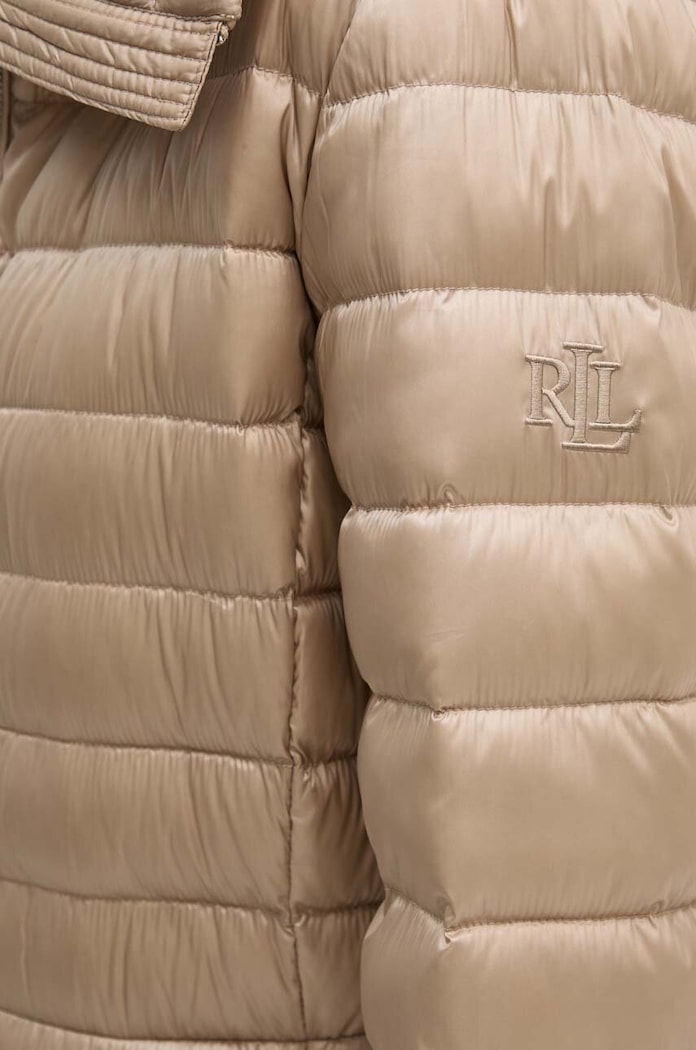 Пуховая куртка Lauren Ralph Lauren бежевый 297951267