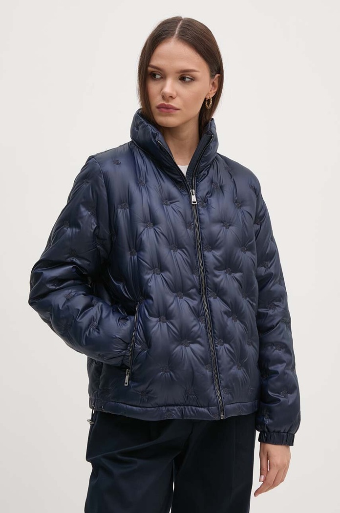 Péřová bunda Lauren Ralph Lauren s podšívkou námořnická modř 297951269