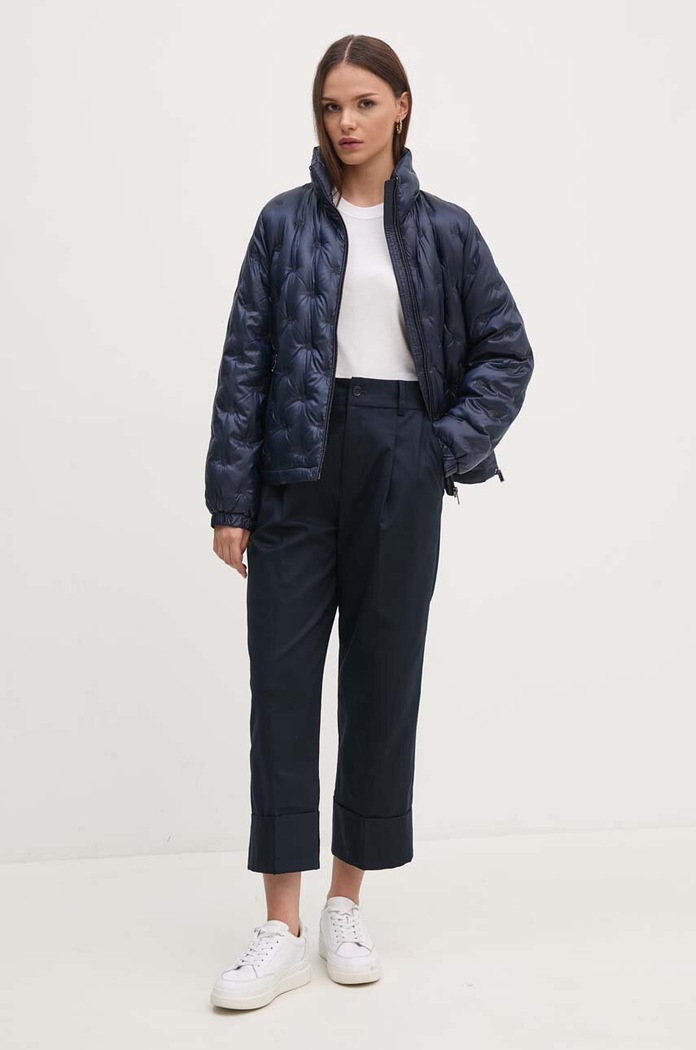 Péřová bunda Lauren Ralph Lauren 297951269 námořnická modř AW24