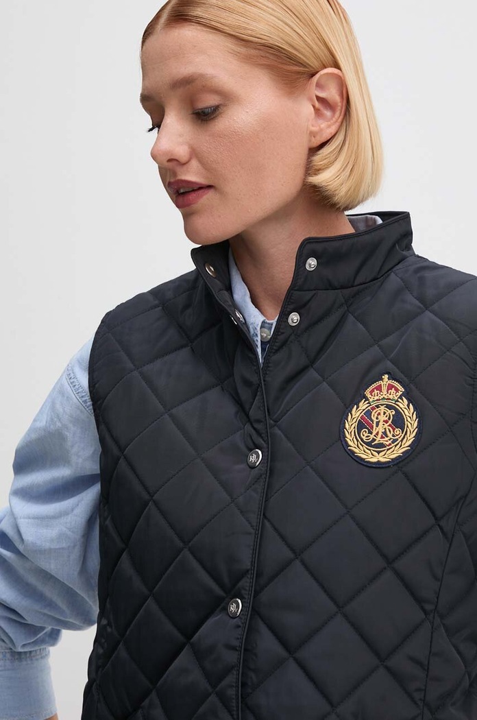 Αμάνικο μπουφάν Lauren Ralph Lauren σκούρο μπλε 297951276