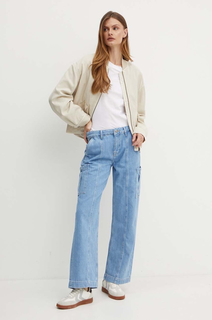 Μπουφάν Pepe Jeans ANISSA PL402424 μπεζ AW24