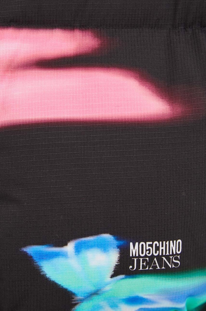 Μπουφάν Moschino Jeans 0613.8239 μαύρο