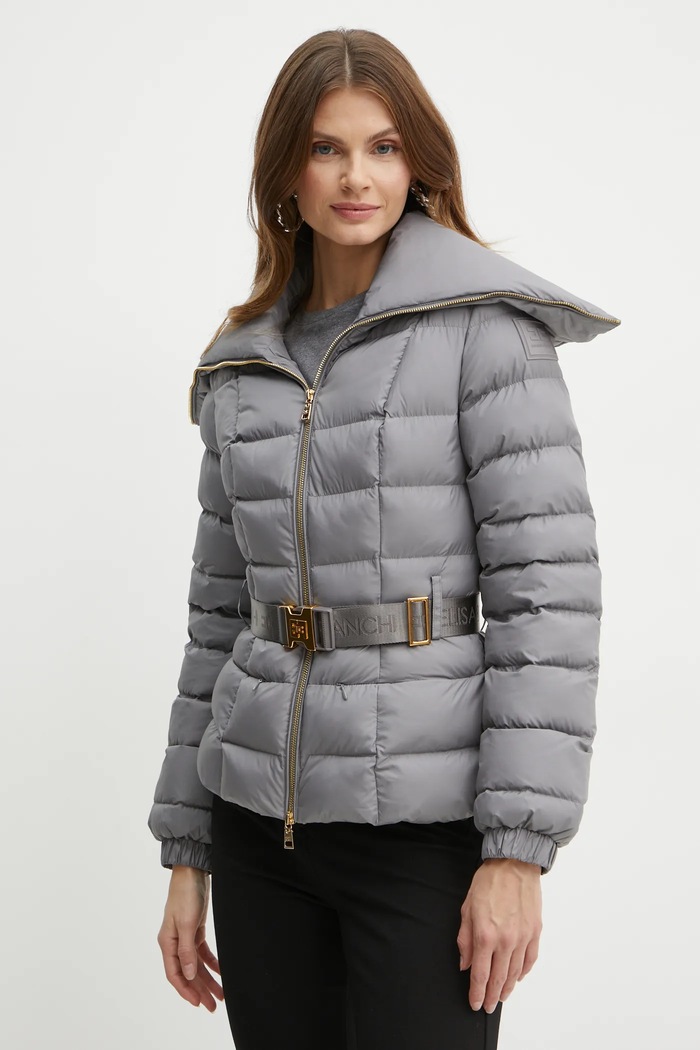 Elisabetta Franchi geaca gri PI76D46E2
