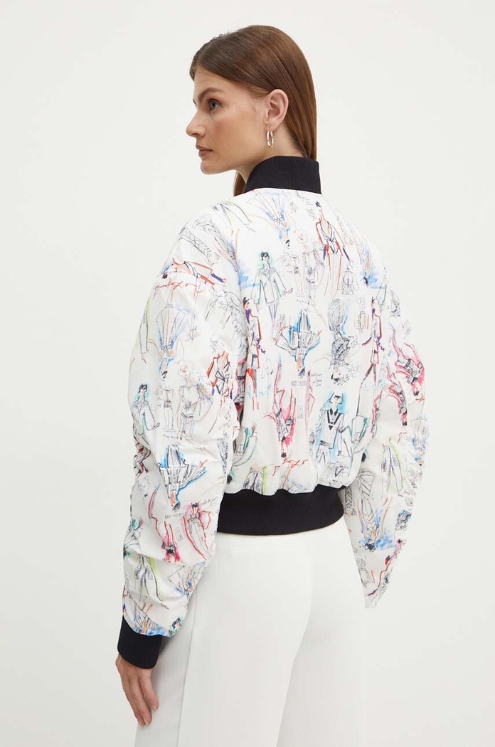Oblečení Bomber bunda Karl Lagerfeld 245W1409 vícebarevná