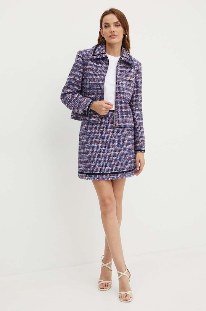 Jakna Karl Lagerfeld 245W1403 pisana AW24