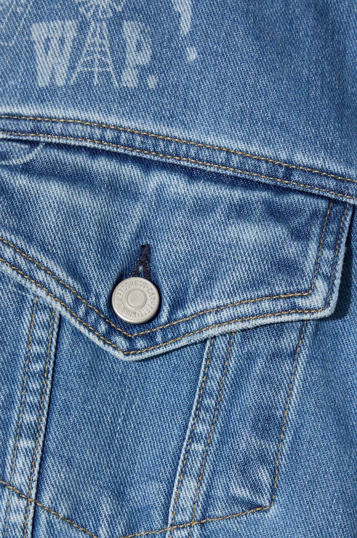 Carhartt WIP giacca di jeans Stamp Jacket I033744.2LN35