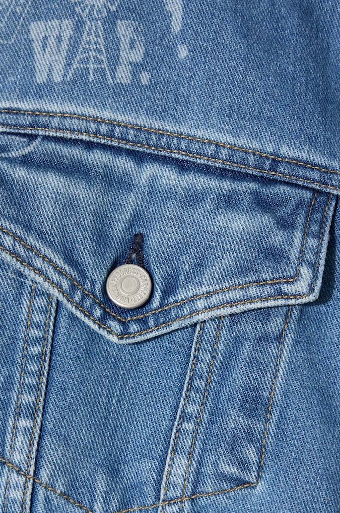 Carhartt WIP giacca di jeans Stamp Jacket I033744.2LN35