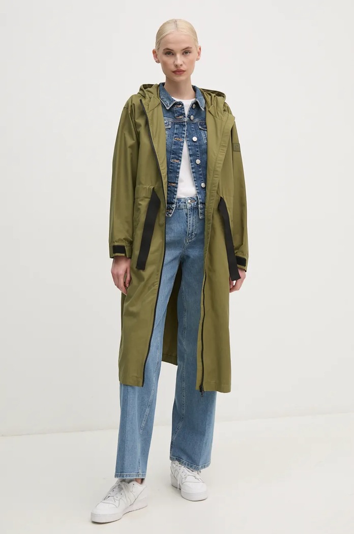 United Colors of Benetton parka 2XLTDN002 zielony NC24