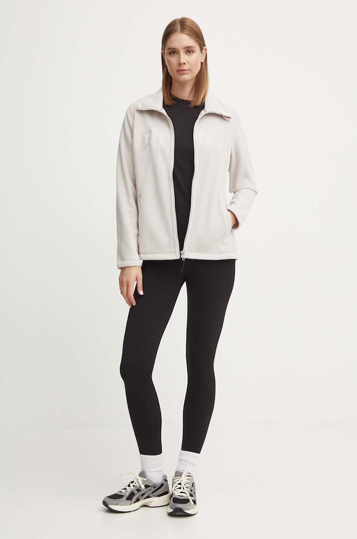 Fleecová mikina Dkny DP4J9479 béžová AW24