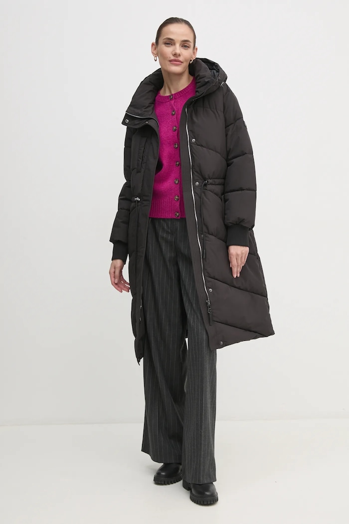 Dkny kurtka DLEMPT46 czarny AW24