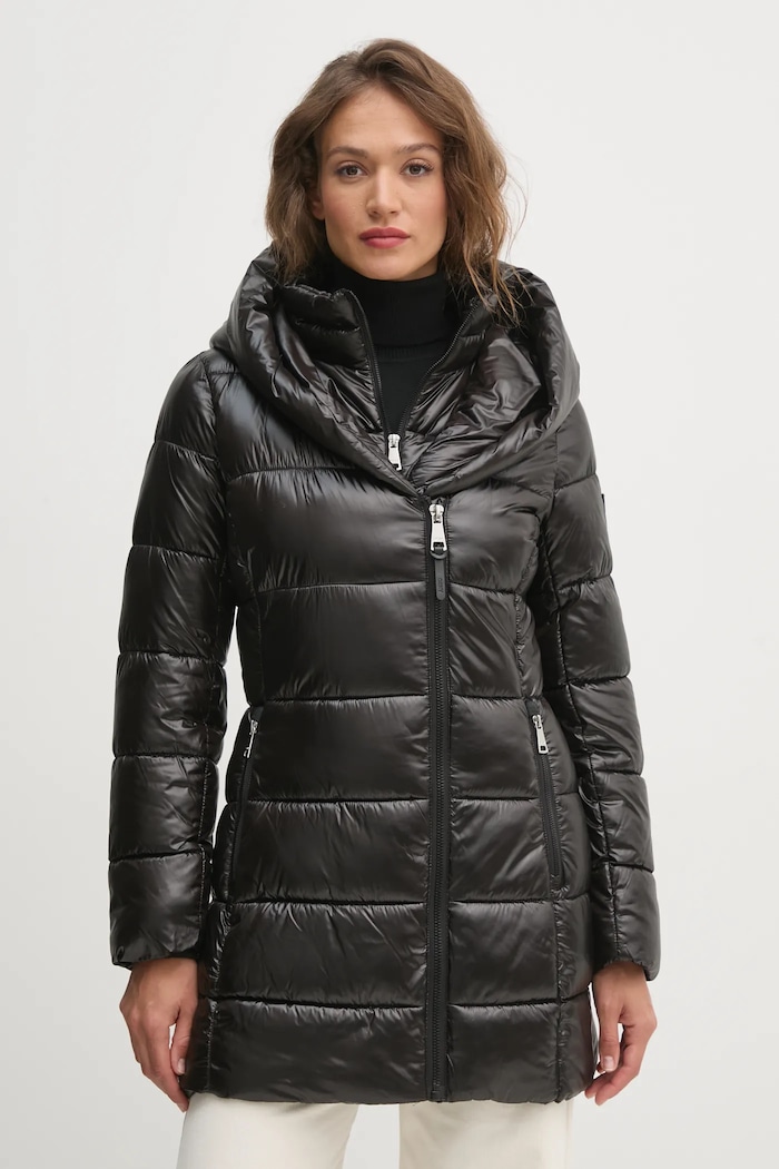 Bunda Dkny s podšívkou černá DLEMPU99