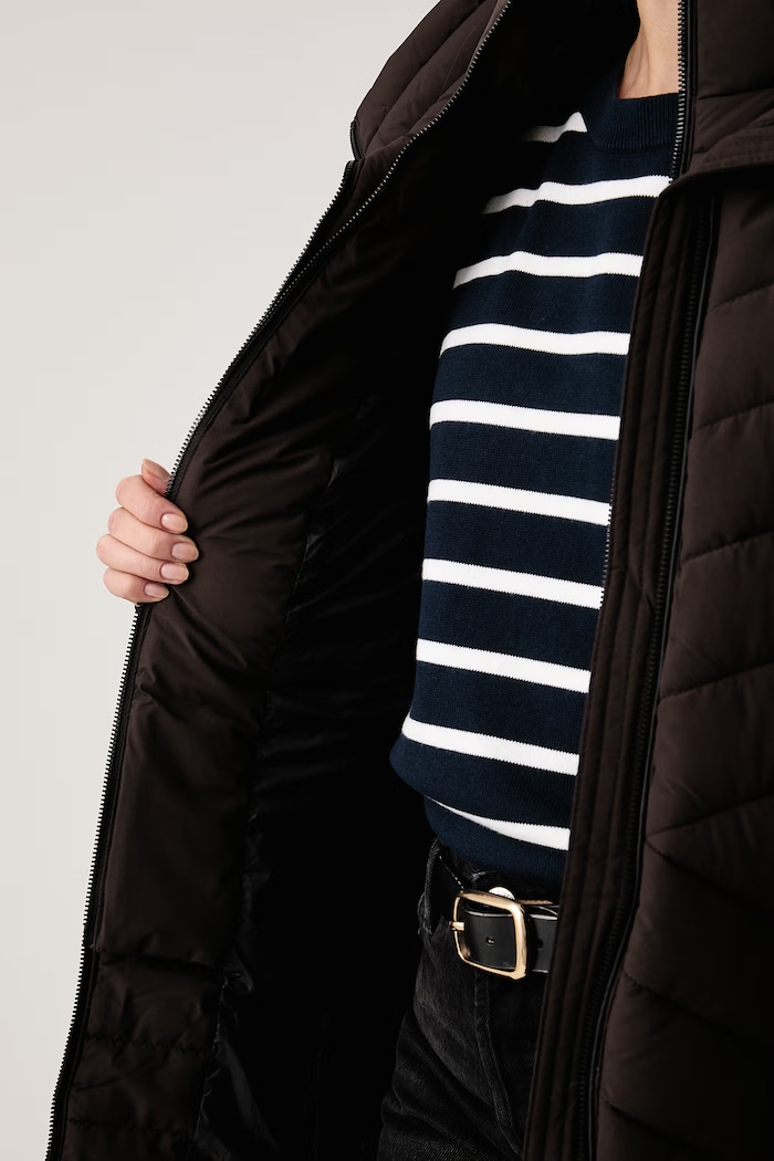 DKNY Długa kurtka damska DLEMPN46