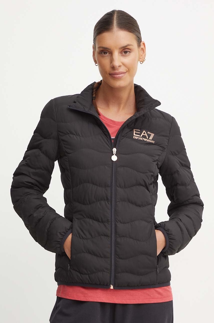 Bunda EA7 Emporio Armani přechodné černá TNF8Z.8NTB21.0210