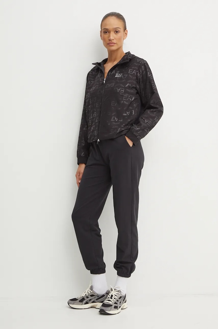 Tréninková bunda EA7 Emporio Armani TNP6Z.6DTB02.1200 černá AW24