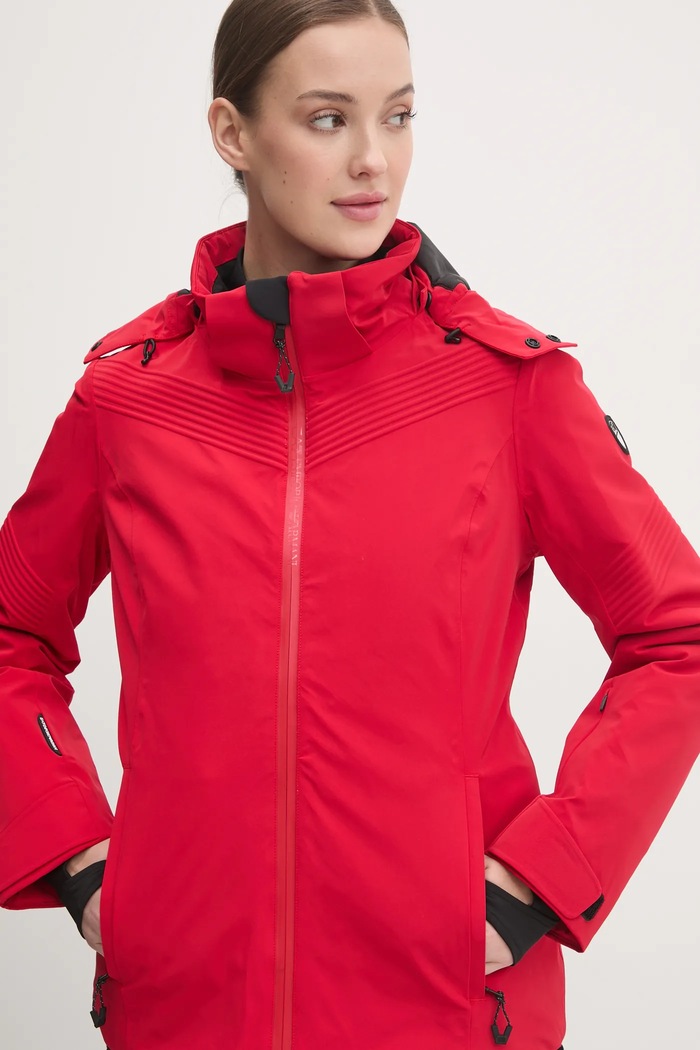 EA7 Emporio Armani síkabát Cortina Embossed Toray piros TN44Z.6DTG03.1461