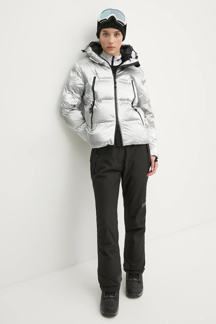 EA7 Emporio Armani kurtka narciarska TNICZ.6DTG14.1936 srebrny AW24