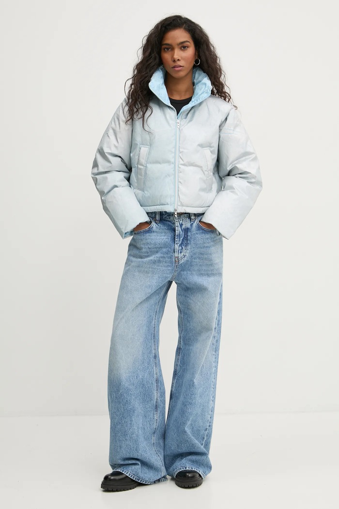 Куртка Diesel W-HIMSY A14550.0QJAN голубой AW24