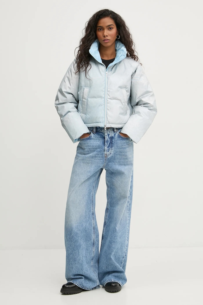 Куртка Diesel W-HIMSY A14550.0QJAN голубой AW24