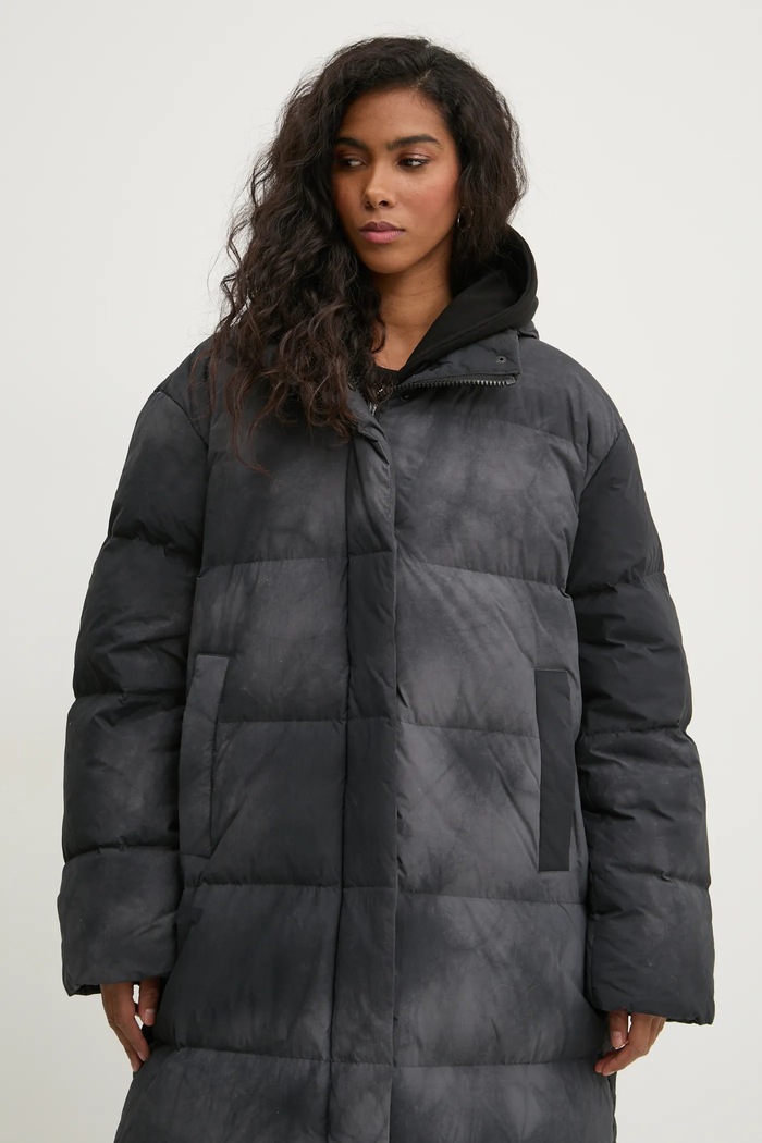 Diesel kurtka puchowa W-RAVEEL-LONG-FEM A14658.0CBCS szary