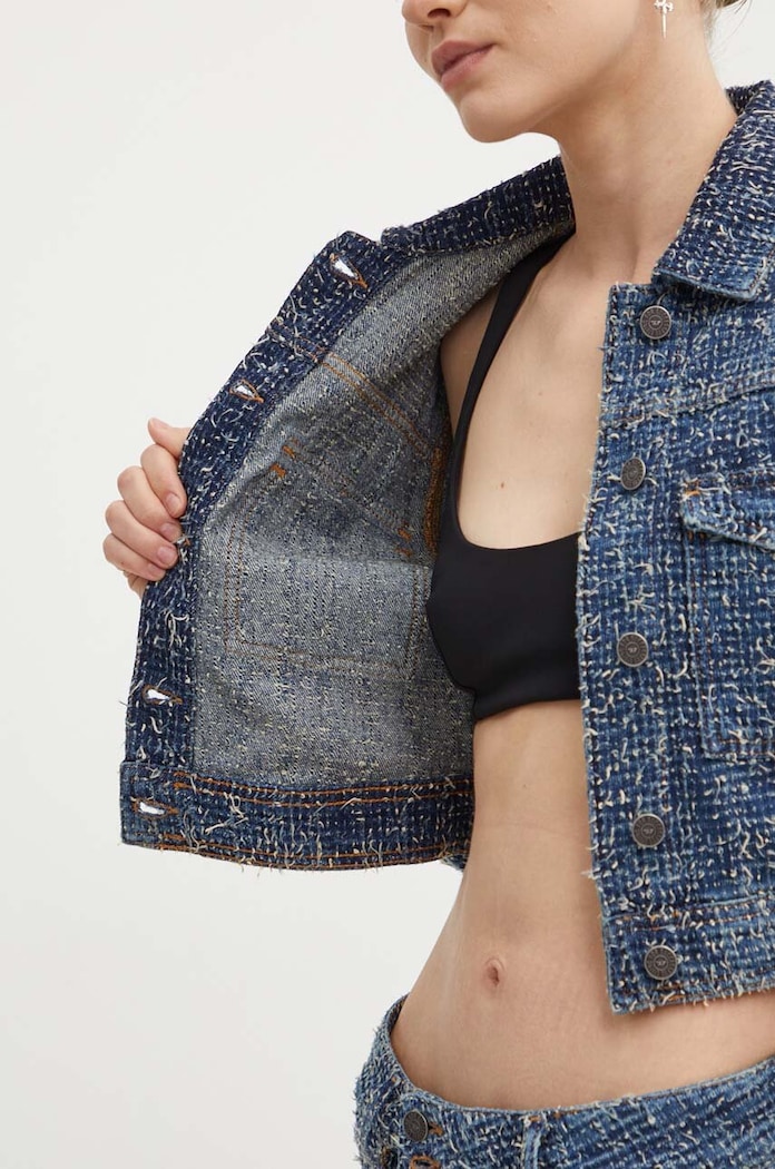 Jeans jakna Diesel DE-ATEL-S A14203.0PGAH