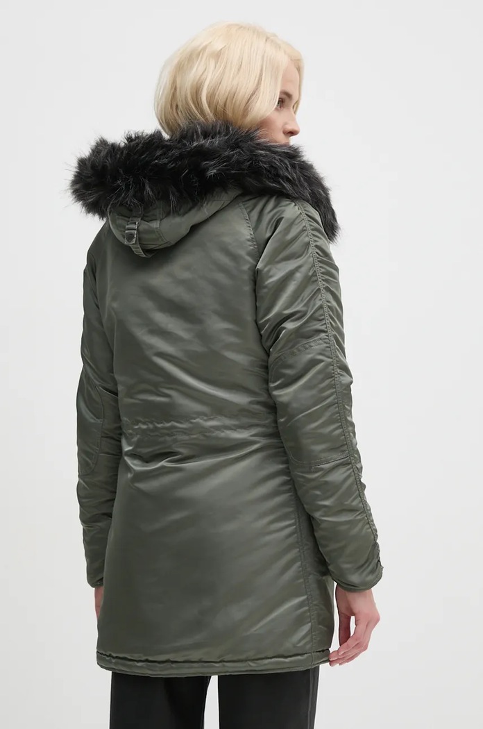 Odzież Alpha Industries kurtka N-3B VF 59 Wmn 113007 zielony