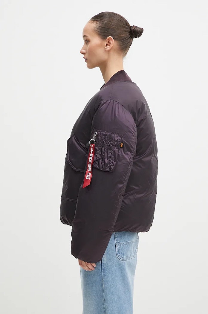 Bunda Alpha Industries 148004 fialová AW24