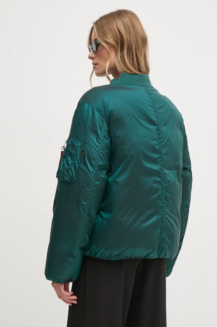 Bunda Alpha Industries 148004 tyrkysová AW24