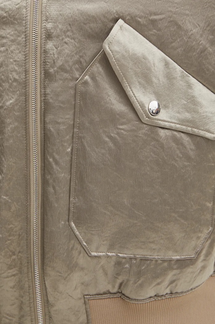 Μπουφάν bomber Max Mara Leisure 2426486048600 πράσινο