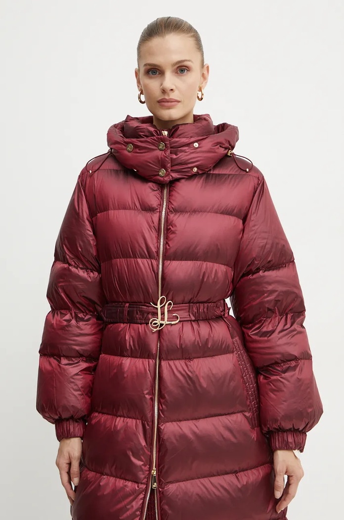 Bunda Luisa Spagnoli SOSTA 541205 burgundské AW24