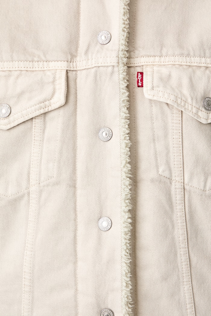 Levi's jeans jakna ženska denim 90S SHERPA A4435 bež